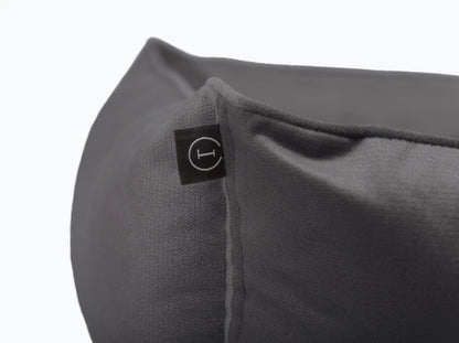 SOFA Velour Hundebett#Graphite