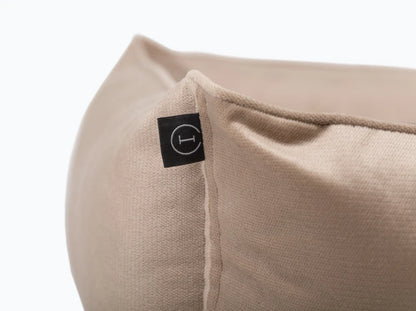 SOFA Velour Hundebett#Beige