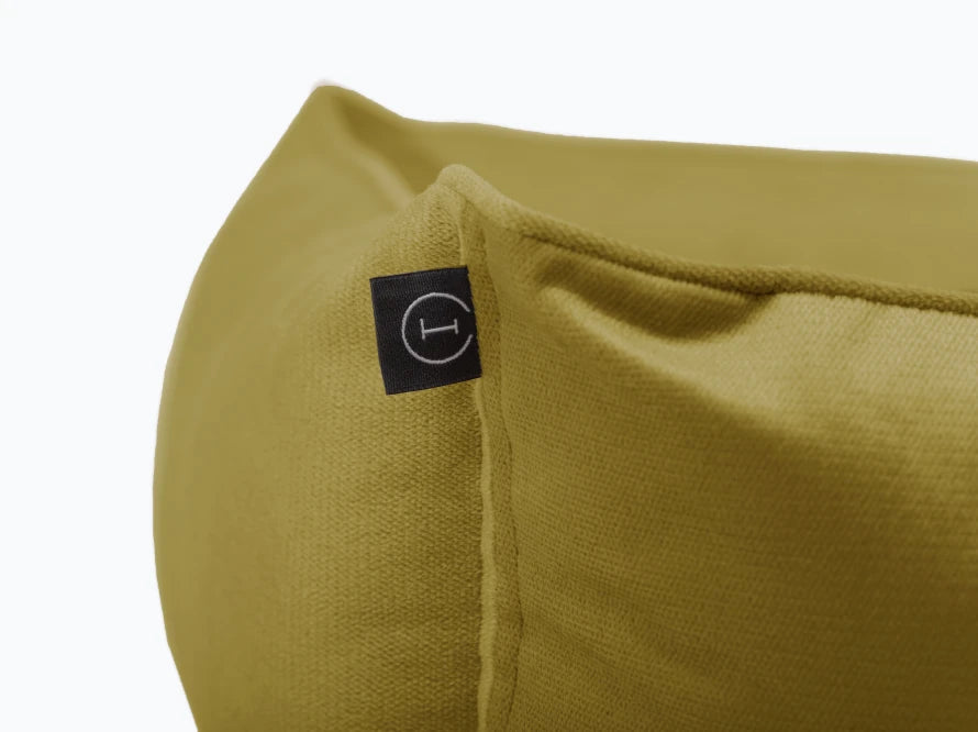 SOFA Velour Hundebett#Olive