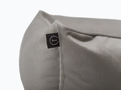 SOFA Velour Hundebett#Grau