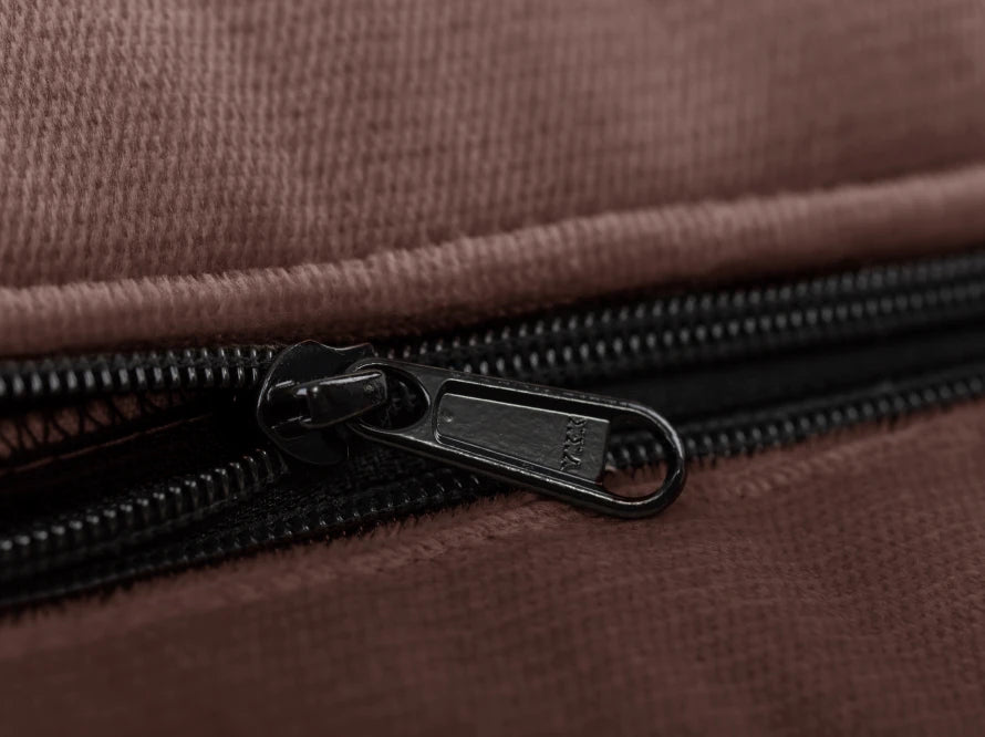 SOFA Velour Hundebett#Braun