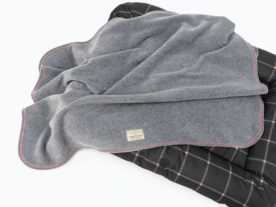 Tysha Fleecedecke#Grau