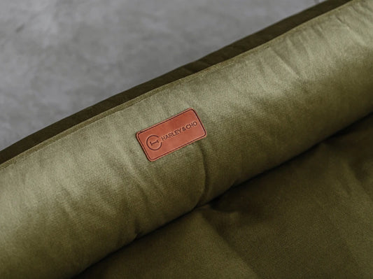 Dog Bed Dreamer Velour Graphite