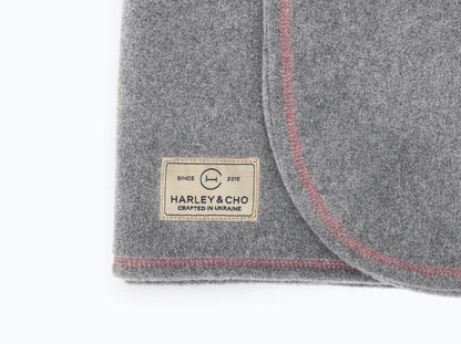 Tysha Fleecedecke#Grau