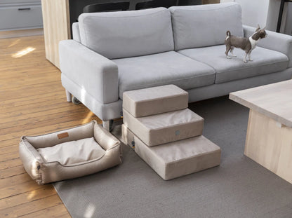 Dog Bed Dreamer Velour Graphite